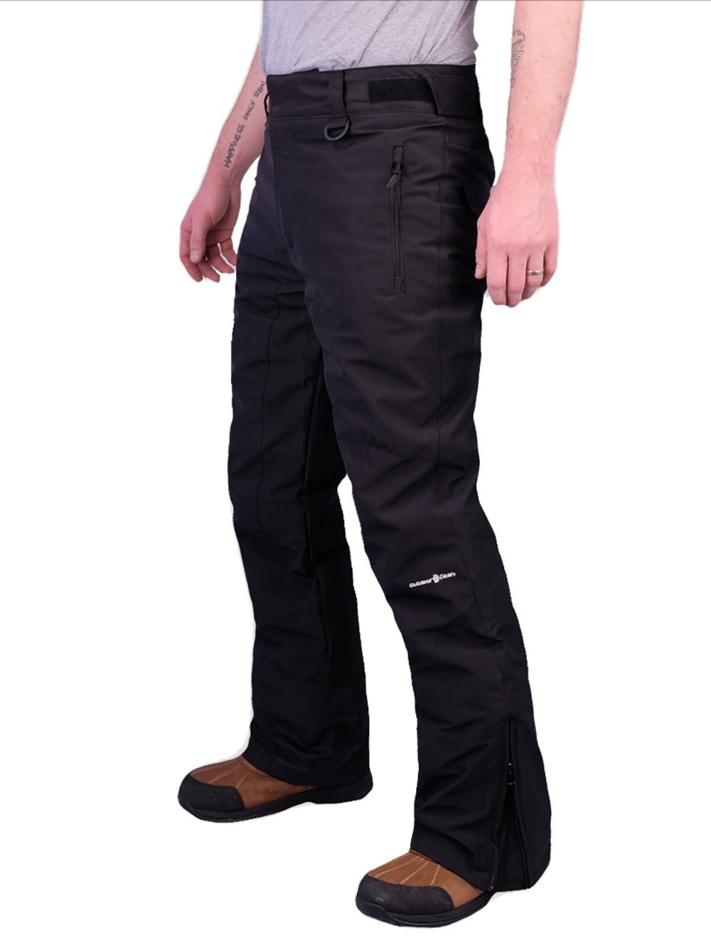 Outdoor Gear Mens Polar Pants Black 3XL Waterproof Insulated Snow Ski, Hunt Warm